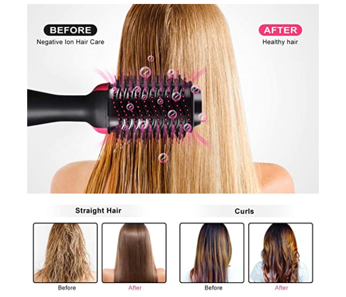 All in 1 Hot Air Brush for Hair Dryer Curl116326 