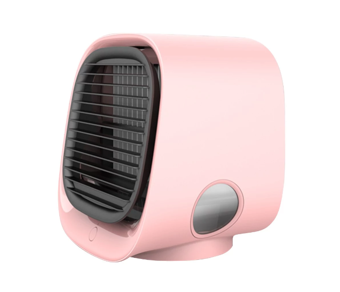 3 Adjustable Wind Speed Personal Portable Desktop Air Cooler - Pink - Zoom Image 1