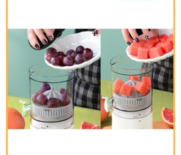 Galaxy Ocean USB Rechargeable Electric Juicer Blender - White - Zoom Image 6