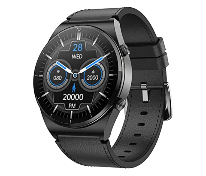 G-Tab GT3 1.28 Inch 220mAh Smart Watch - Black - Zoom Image 2