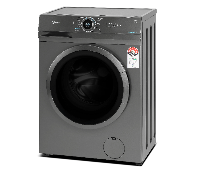 Midea MF100W70/W 7kg Front Load Washing Machine - Grey - Zoom Image 1