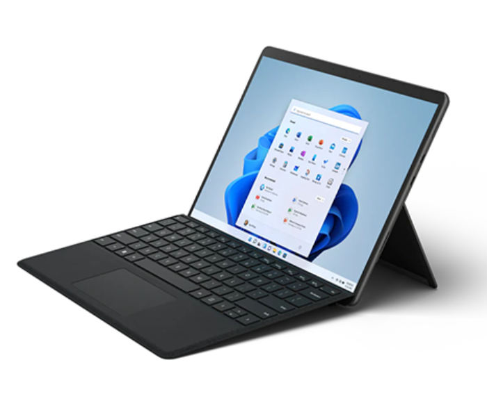 Microsoft 8PY-00036 Surface Pro 8 11th Gen 13 Inch Pixel  Intel Core i7 1185G7 Processor 16GB DDR4 RAM 512GB SSD Intel Iris Xe Graphics Windows 10 Pro - Graphite - Zoom Image 8