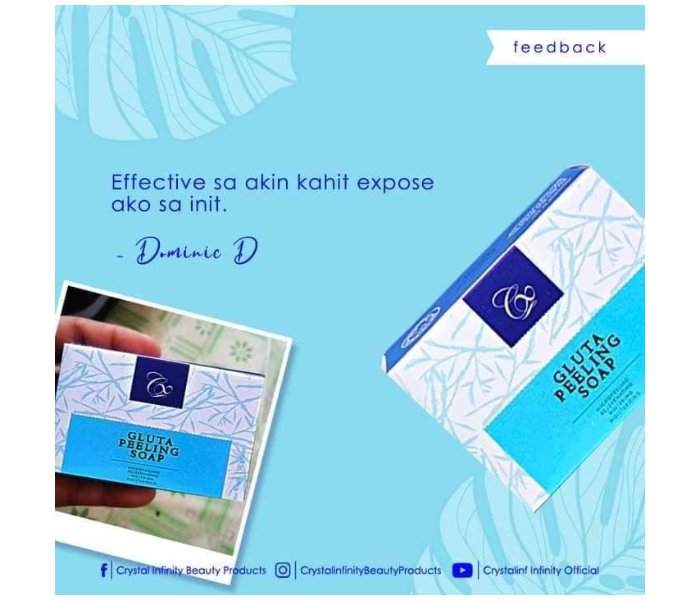 Crystal Infinity CIGPS01 Gluta Peeling Soap - Zoom Image 1