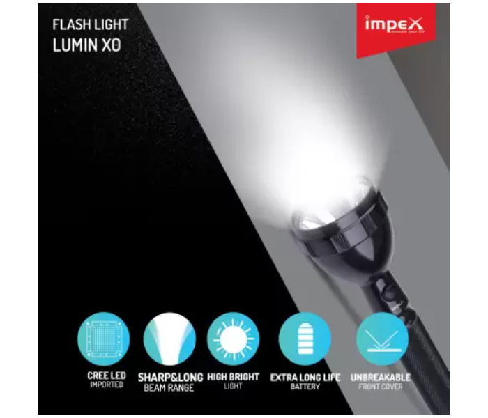 Impex Lumin X0 Flash Light - Black - Zoom Image 3