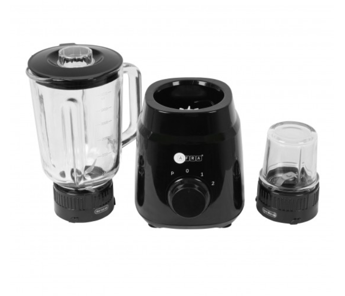 Afra AF-600BLBK 1.5 Litre 2 speed settings 2 in 1 Blender - Black - Zoom Image 2