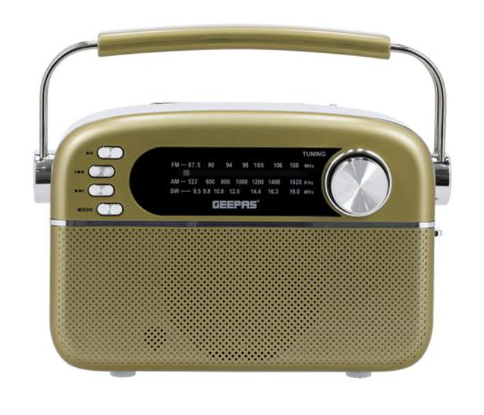 Geepas GR13015 Rechargeable Radio with Bluetooth - Green - Zoom Image 7