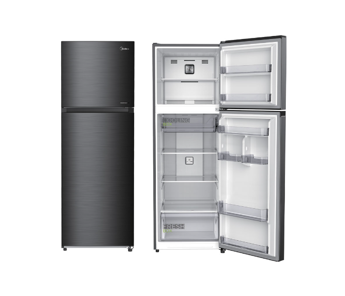 Midea MDRT489MTE46  Double Door Frost Refrigerator - Grey - Zoom Image