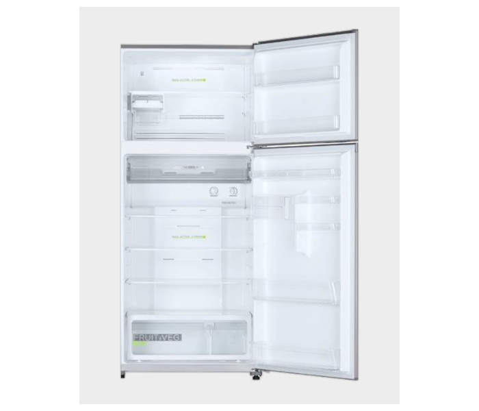 Midea HD-790FWEN(S) Double Door Refrigerator - Silver - Zoom Image 1