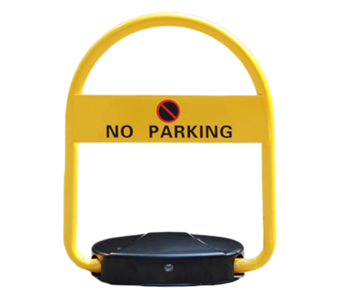 KVS-PL-903B Well Developed Waterproof Foldable Remote Controlled Security Parking Space Saver For Basement Parking Lots - Black and Yellow - Zoom Image