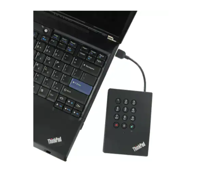 Lenovo 0A65621 ThinkPad USB 3.0 Portable Secure 1 TB Hard Drive - Zoom Image 3