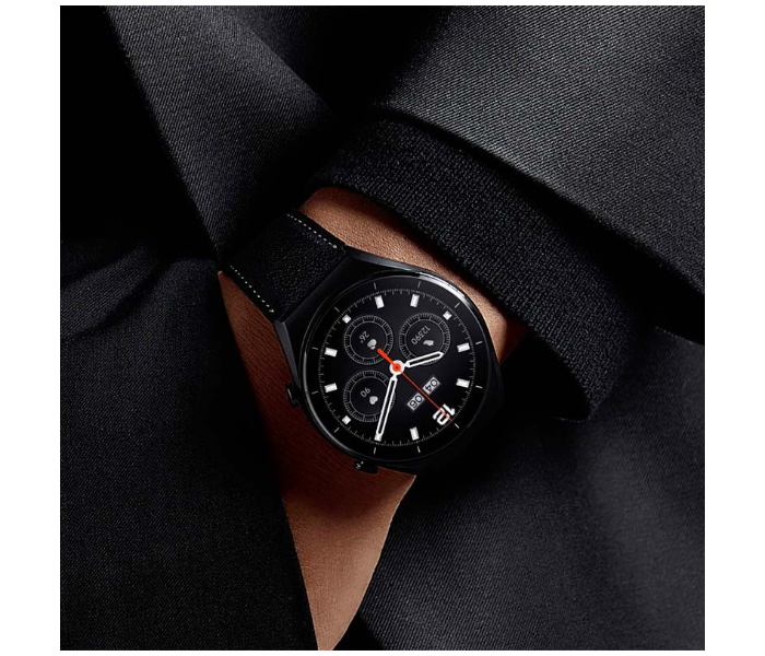 Xiaomi Watch S1 Leather Strap - Black - Zoom Image 4