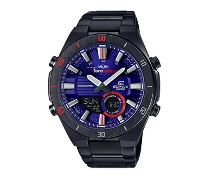 Casio ERA-110TR-2ADR Edifice Analog-Digital Watch for Men - Black - Zoom Image