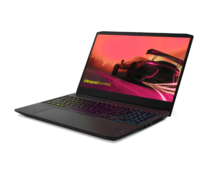 Lenovo 82K200NJPB Ideapad Gaming 3 15ACH6 15.6 Inch FHD AMD Ryzen 7 5800H Processor 16GB DDR4 RAM 512GB SSD 4GB Nvidia GeForce RTX 3050 Graphics DOS - Shadow Black - Zoom Image 6