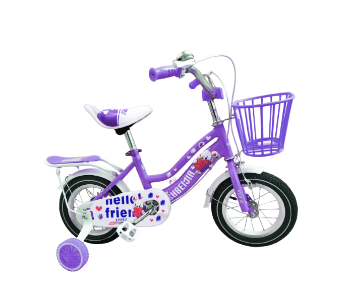 Alligator 3 -pur Beautiful 14 Inch Bicycle For Kids - Purple - Zoom Image