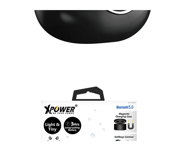 XPower Innovation INN4 True Wireless Bluetooth Earbuds - Black - Zoom Image 2