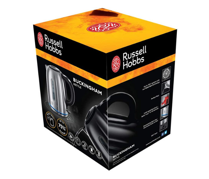 Russell Hobbs RH20460 Quiet Boil Buckingham Kettle - Stainless Steel - Zoom Image 8