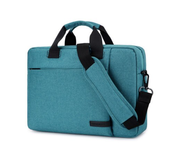 Brinch BW-223 13.3 Inch Stylish Fabric Laptop Shoulder Bag - Blue - Zoom Image