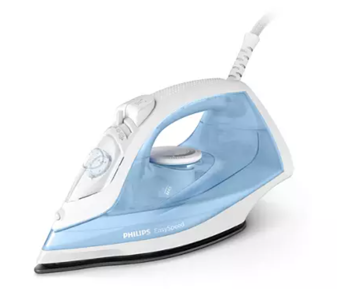 Philips GC1740/26 2000 Watts EasySpeed Steam iron - White and Blue - Zoom Image 1