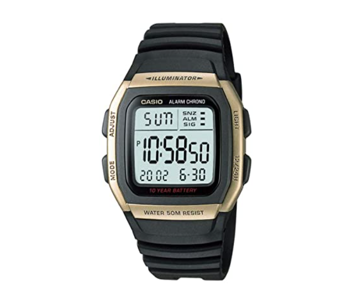 Casio W-96H-9AVDF Youth Series Digital Watch for Men - Black - Zoom Image 1