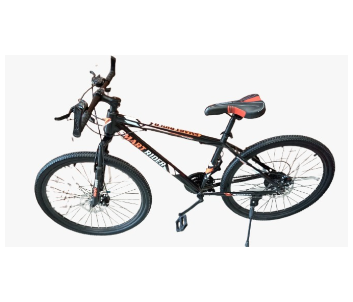 New Year Centre Wt-900-26 Fashion Riding 26 Inch Bicycle - Black and Orange - Zoom Image