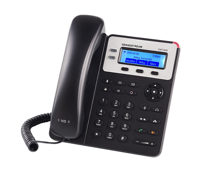 Grandstream GXP1625 Small to Medium Business HD IP Phone with POE VoIP Device - Black - Zoom Image 2