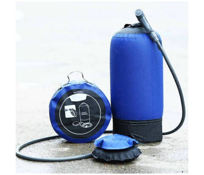 Notu AT-6639 Non-electric Outdoor Camping Portable Pressure Shower - Blue and Black - Zoom Image 3