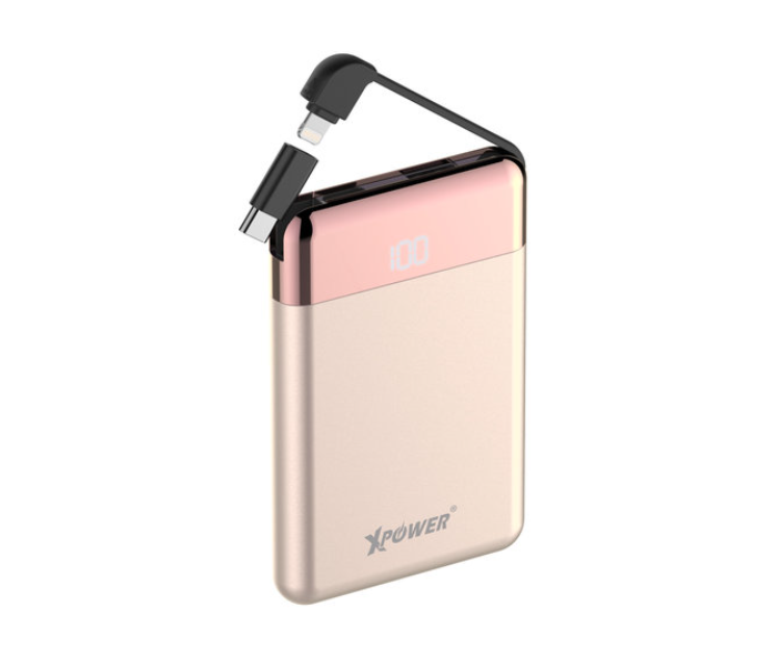 XPower PB8A 8000mAh Power Bank - Pink - Zoom Image