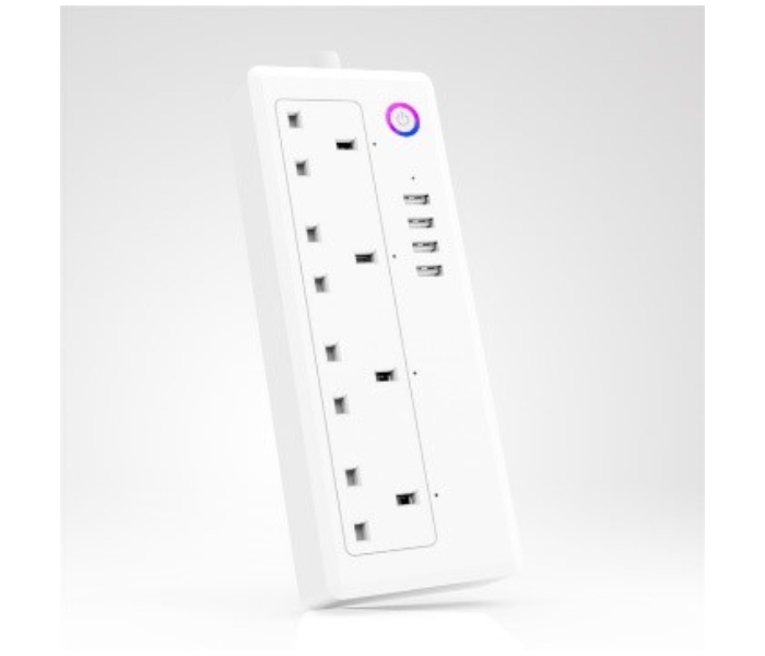 Wink XS-A25 4 Way Smart Power Strip - White - Zoom Image