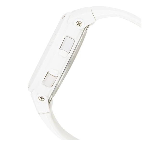 Casio BSA-B100MF-7ADR Baby G Analog-Digit Watch for Women - White - Zoom Image 3