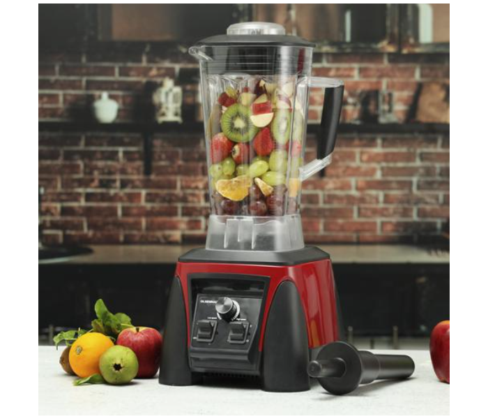 Olsenmark OMSB2494 1800 Watts Heavy-Duty Professional Blender - Black and Red - Zoom Image 2