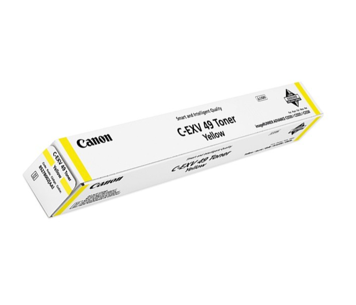 Canon C-EXV 49 Genuine Yellow Toner - Zoom Image 1