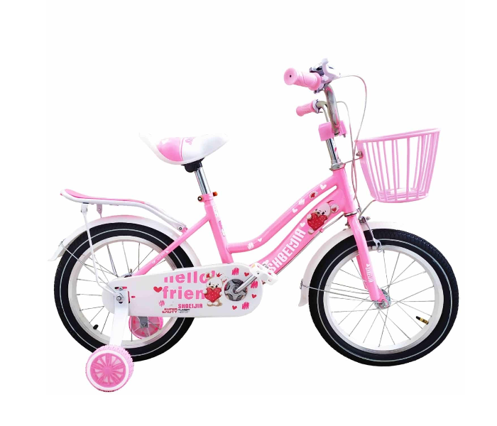 Alligator 5 -p Beautiful 18 Inch Bicycle For Kids - Pink - Zoom Image