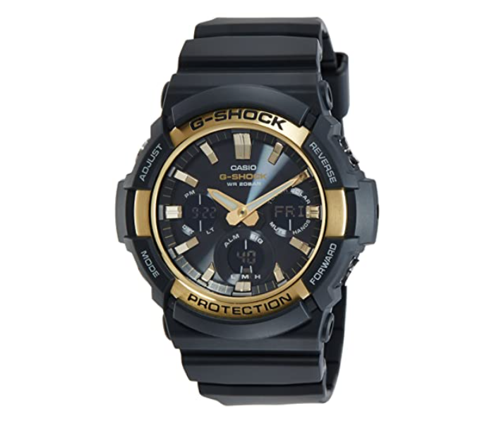 Casio GAS-100G-1ADR G-Shock Analog-Digital Watch for Men - Black - Zoom Image 1