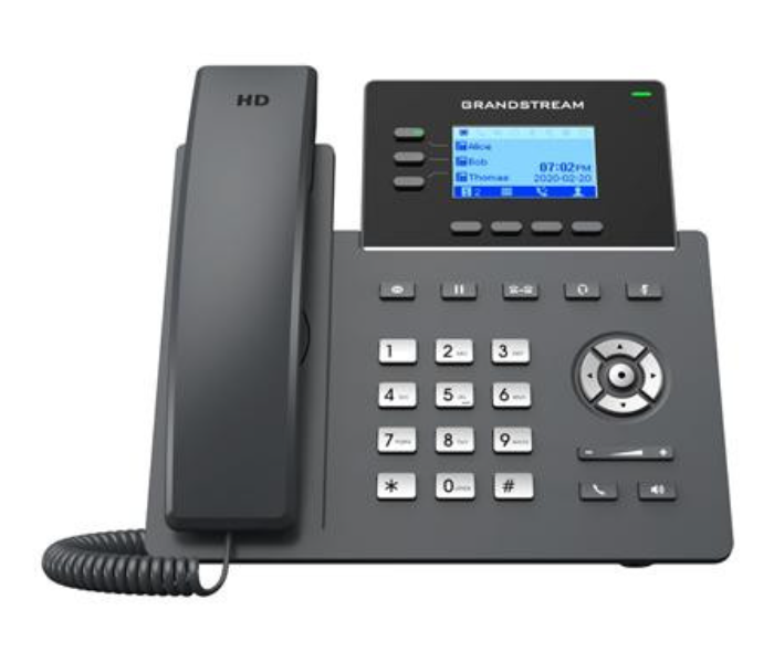 Grandstream GRP2603 Carrier-Grade IP Phone - Grey - Zoom Image 1