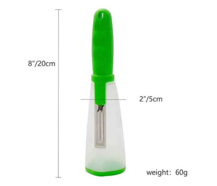 VP-44 Easy Slicer Vegetable Peeler with Container - Green - Zoom Image 3