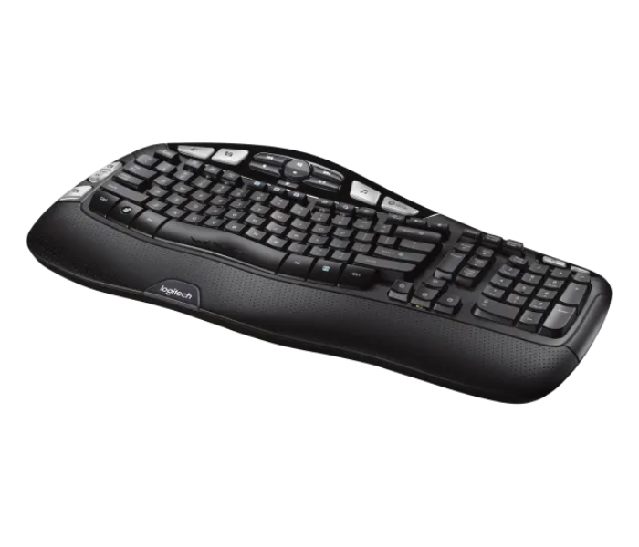 Logitech MK550 Wireless Wave Keyboard and Mouse Combo - Black - Zoom Image 5