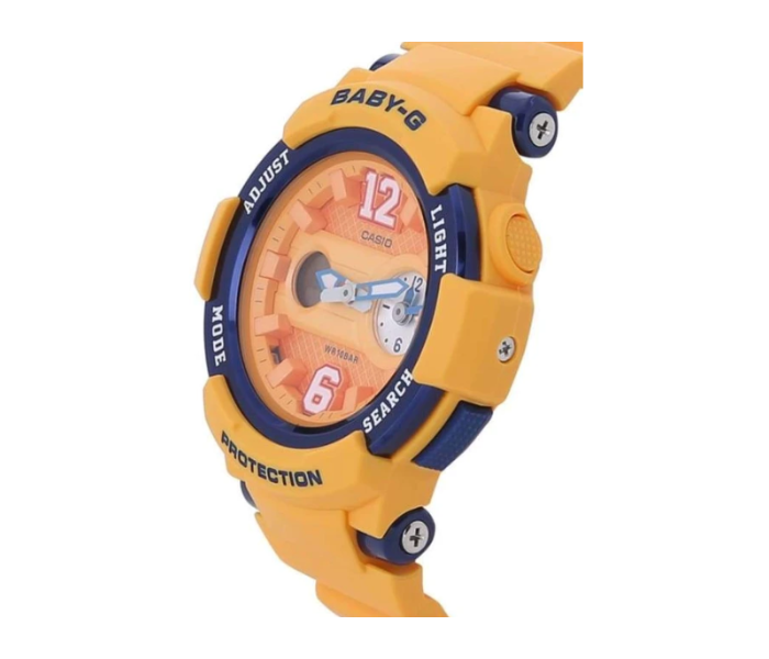 Casio BGA-210-4BDR Baby G Casual Analog-Digital Watch for Women - Orange - Zoom Image 2