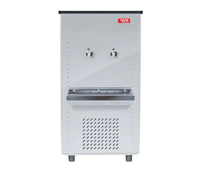 ALM ALM25T2 25 Gallon 2 Tap Water Cooler - Silver - Zoom Image