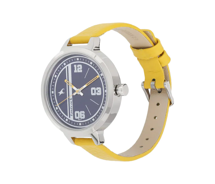 Fastrack 6174SL01 Varsity Analog Watch for Women - Yellow - Zoom Image 2