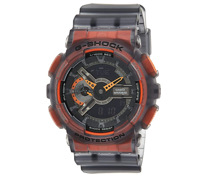 Casio GA-110LS-1ADR G-Shock Analog-Digital Watch for Men - Black - Zoom Image 1