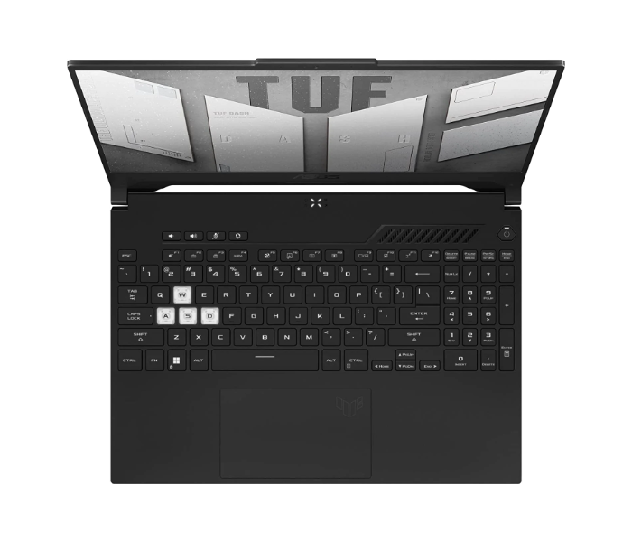 Asus FX517ZC-HN005 TUF Dash F15 Gaming Laptop 15.6 Inch FHD Intel Core i5-12450H Processor 8GB DDR5 RAM 512GB SSD 4GB Nvidia GeForce RTX 3050 Graphics DOS - Off Black - Zoom Image 2