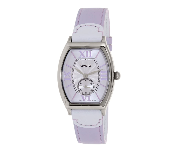 Casio LTP-E114L-6ADF Analog Watch for Women - Purple - Zoom Image 1