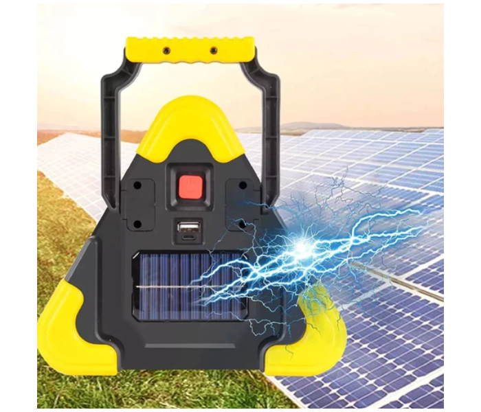 HB-7709 Multifunctional LED Cob Working Lamp Solar Powered Warning Lights Hurry Bolt - Zoom Image 4