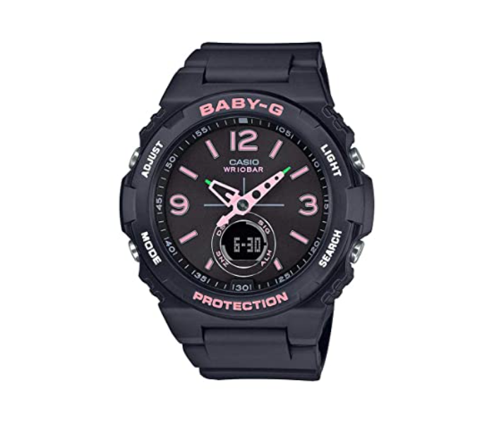 Casio BGA-260SC-1ADR Baby G Casual Analog-Digital Watch for Women - Black - Zoom Image 1