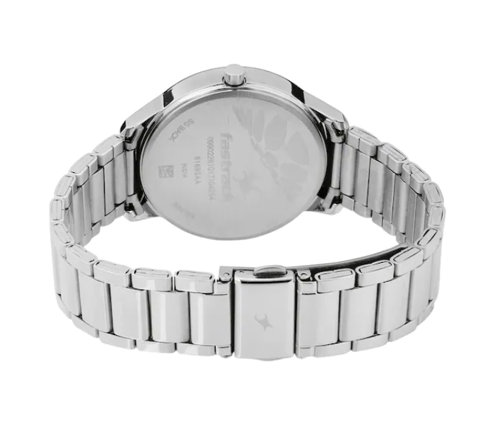 Fastrack 6169SM01 Loopholes Stainless Steel AnaloG Watch for Women - Silver - Zoom Image 4