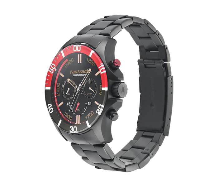 Fastrack 3072NM01 Stainless Steel Analog Watch - Black - Zoom Image 2