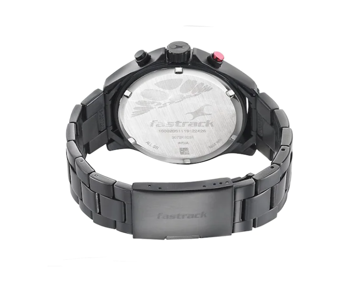 Fastrack 3072NM01 Stainless Steel Analog Watch - Black - Zoom Image 4