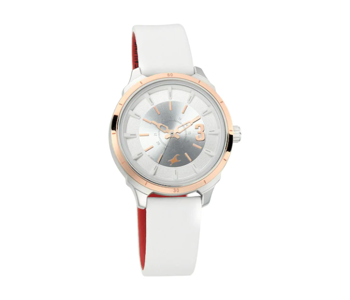 Fastrack 6187KL01 All Nighters Analog Watch for Women - White - Zoom Image 1