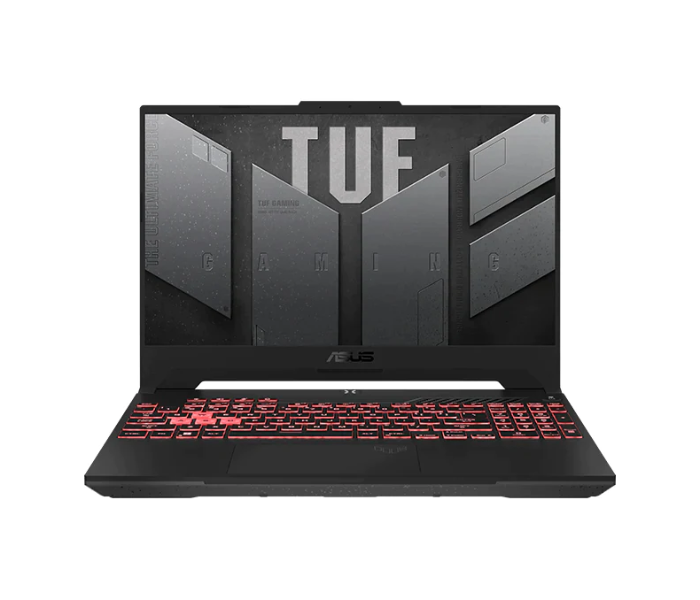 Asus FA507RM-HF043 2022 TUF A15 Gaming Laptop 15.6 Inch FHD AMD Ryzen 7 6800H Processor 16GB DDR5 RAM 1TB SSD 6GB NVidia GeForce RTX 3060 Graphics DOS - Grey - Zoom Image 1