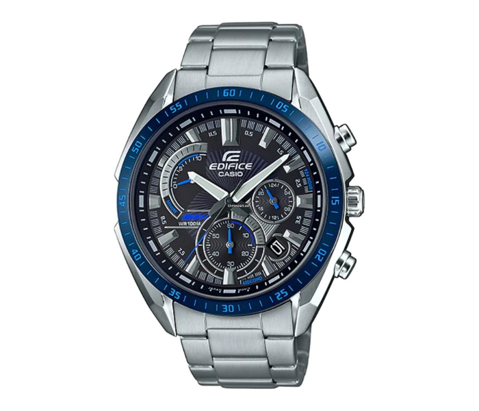 Casio EFR-570DB-1BVUDF Edifice Analog Watch for Men - Silver - Zoom Image